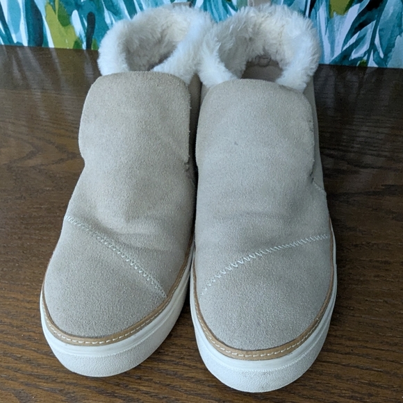 Toms Paxton Sneaker W9.5 Color Cobblestone Worn Once Excellent Condition - Picture 5 of 12